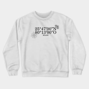 Contact details Miami Crewneck Sweatshirt